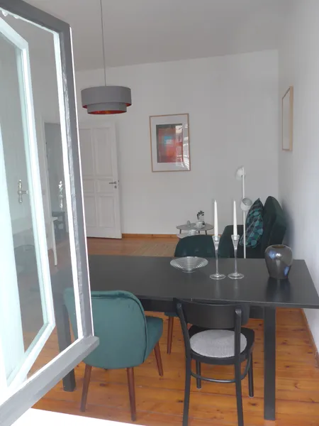 Vollmöblierte unbefristete 2-Zimmer-Wohnung mit Balkon in Weißensee/Prenzlauer Berg — photo 1